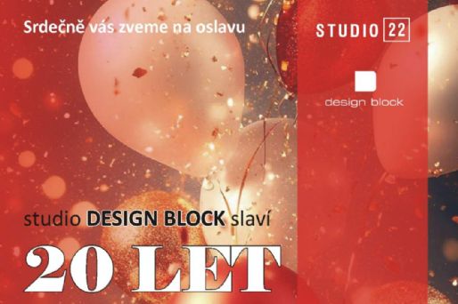 Studio Design Block slaví 20 let: výročí připomene slavnostní večer v Plzni Studio Design Block slaví 20 let: výročí připomene slavnostní večer v Plzni